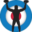 Ironman Curling Bonspiel Logo
