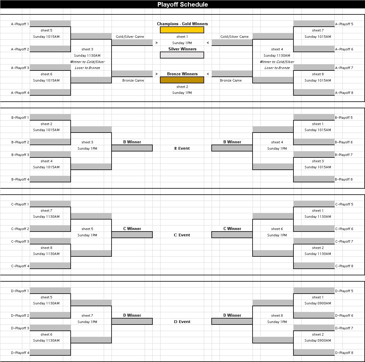 Sample Playoffs